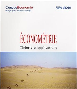 Couverture de "Econométrie. Théorie et applications" de Valérie Mignon