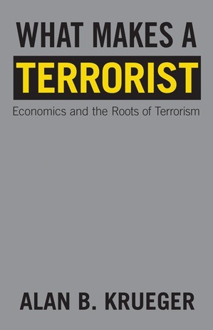 couverture du livre "What makes a terrorist" d'Alan Krueger