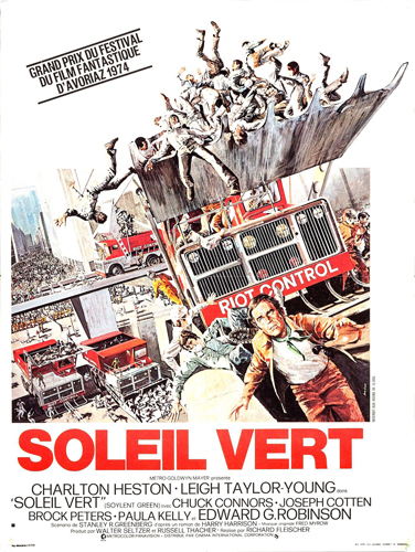 affiche du film "Soleil vert" 1973