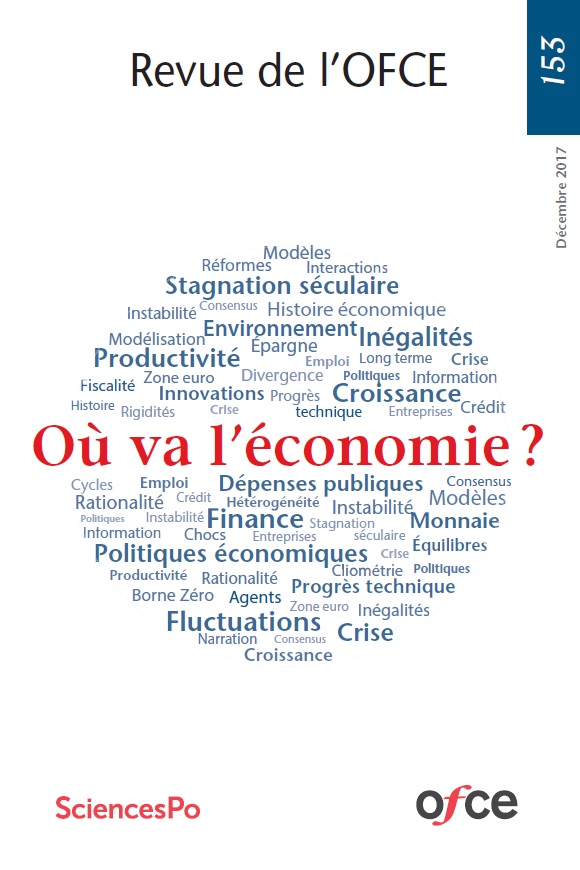 couverture de la revue de l'OFCE "où va l'économie ?"