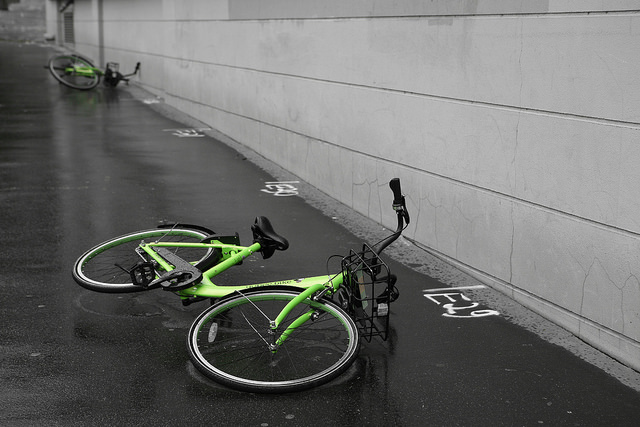 photo vélo gobee bike Paris