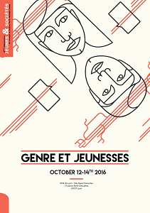 Affiche du colloque "genre et jeunesse"