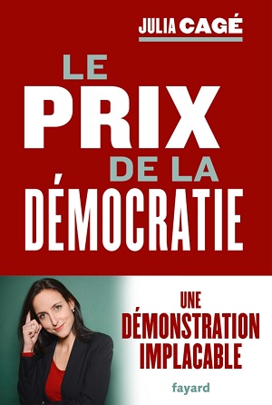 couverture du livre "Le prix de la démocratie"