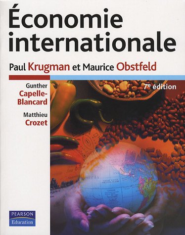 Couverture de "Economie internationale" de Paul Krugman